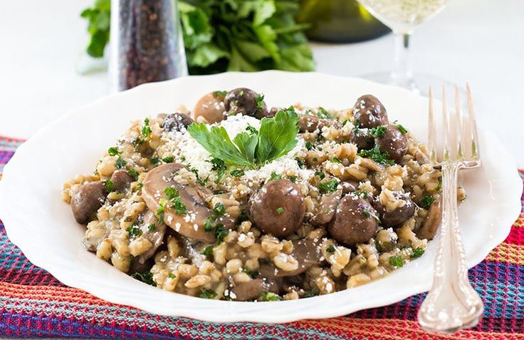 Healthy Mushroom Barley Risotto: Swap Rice for Fiber & Flavor